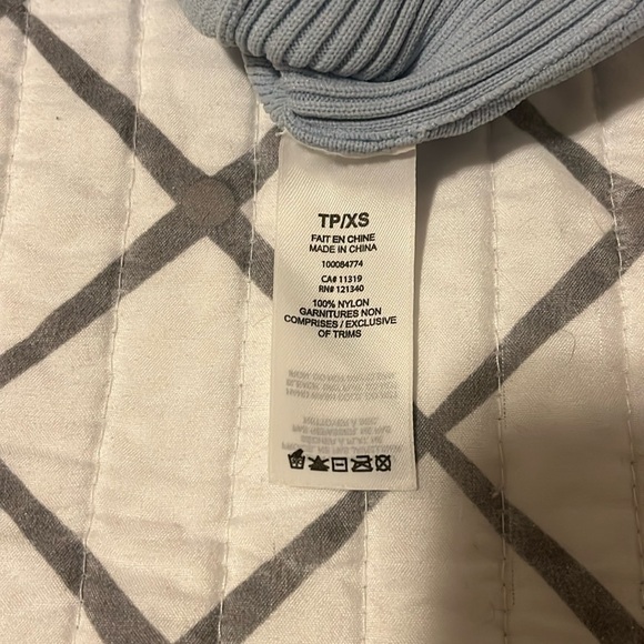 Dynamite crop top - blue - Picture 2 of 2